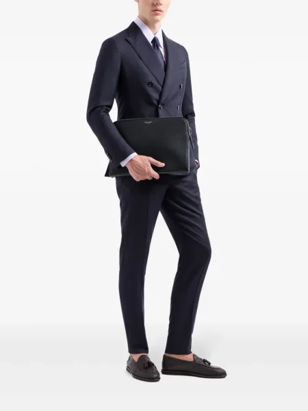 Дълго риза Giorgio Armani виолетово
