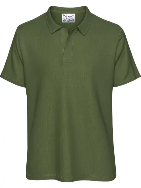 Tricou polo Mc2 Saint Barth verde
