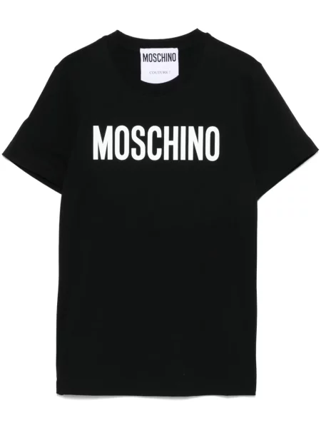 Tricou Moschino cu imagine negru