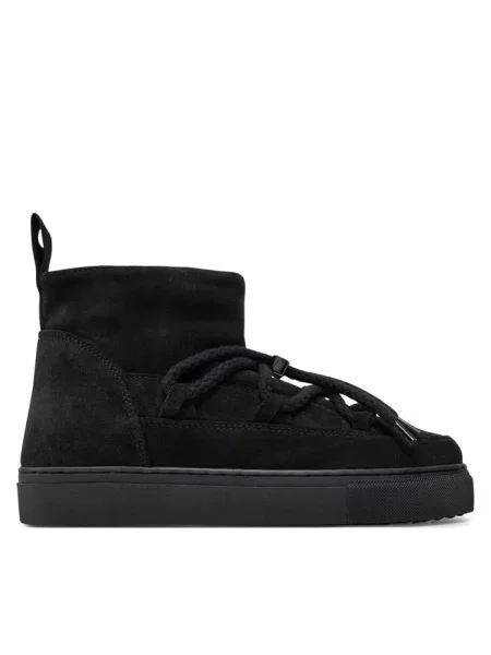 Inuikii śniegowce zamszowe Classic Low czarny