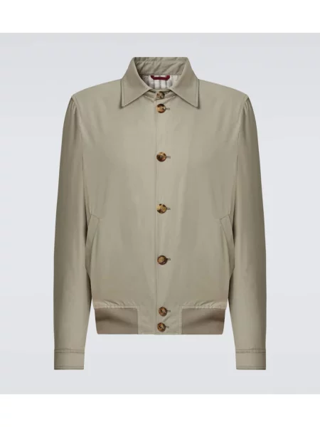 Bomber jakna Brunello Cucinelli zelena