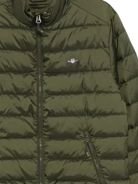Geacă Gant cu broderie verde
