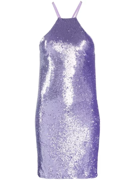 Rochie The Attico cu paiete violet