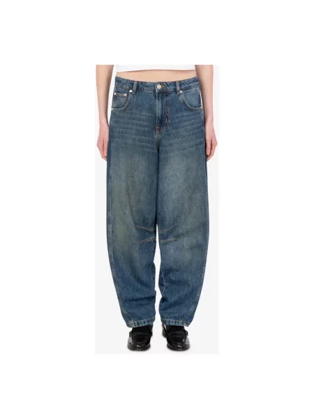 Jeansy Love Moschino niebieskie