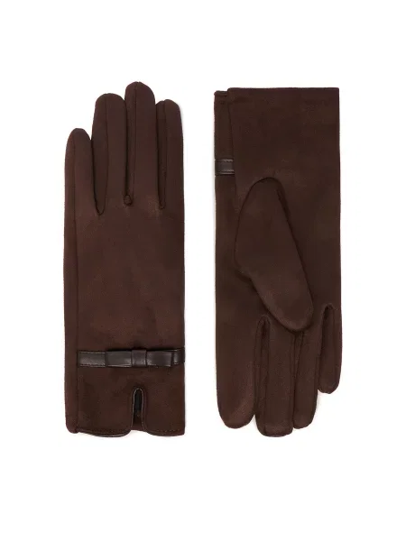 Rukavice Nine West Tamno smeđa