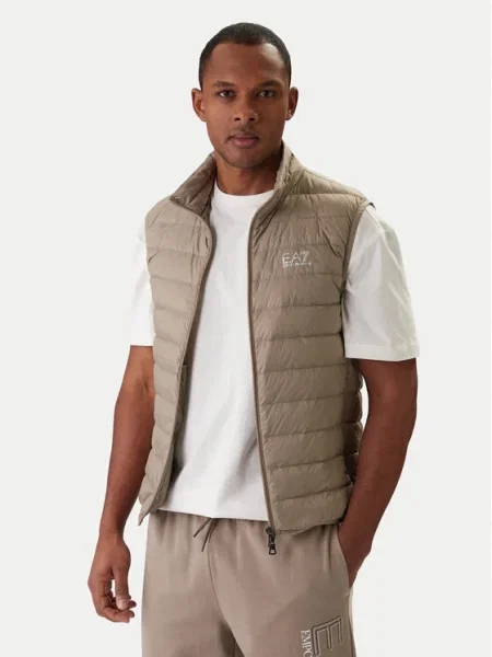 Emporio Armani Vestă elegantă PNGPZ bej