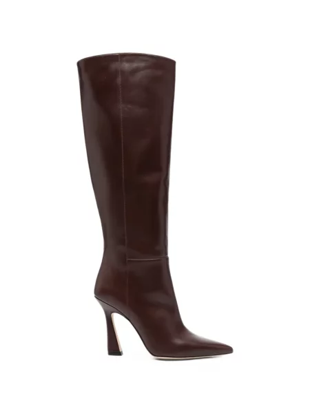 Botine Stuart Weitzman din piele maro