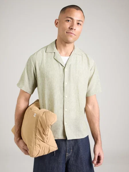 JACK & JONES Cămașă JORHYERES pastel verde