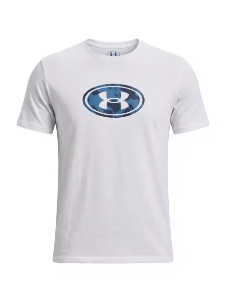 Tricou Under Armour cu imagine alb