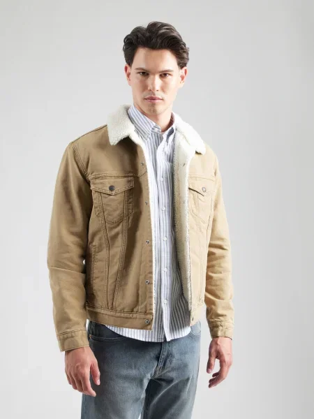 LEVI'S ® Prehodna jakna Type III Sherpa Trucker Jacket svetlo rjava