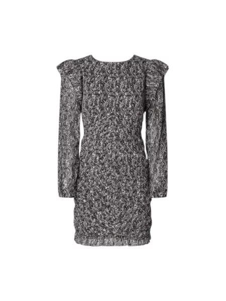 Sukienka jeansowa Pepe Jeans garniturowa czarna