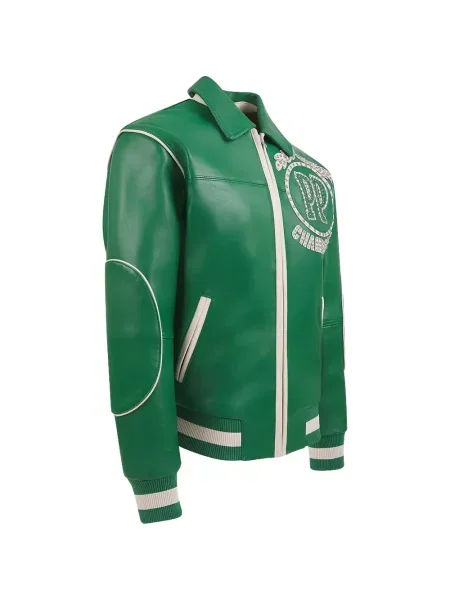 Stras geacă Pelle Pelle verde