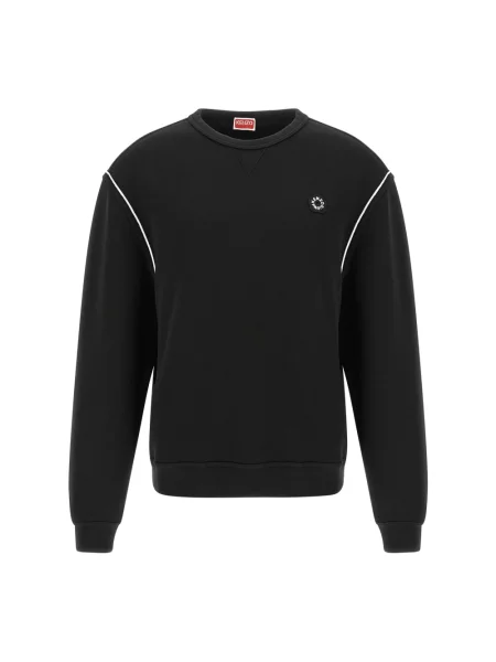Haftowana bluza Kenzo w kwiatki czarna