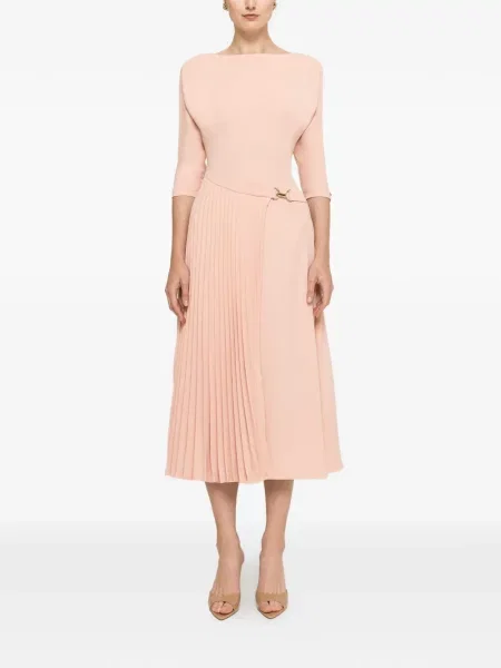 Rochie midi Nissa roz