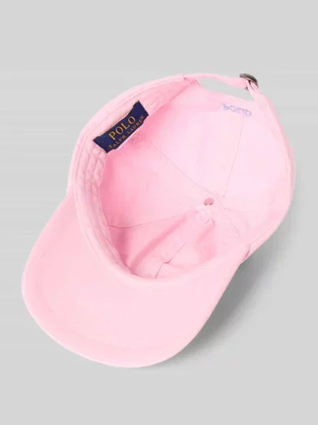 Czapka z daszkiem Polo Ralph Lauren różowa