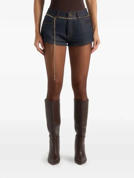 Pantaloni scurți din denim Manière De Voir albastru