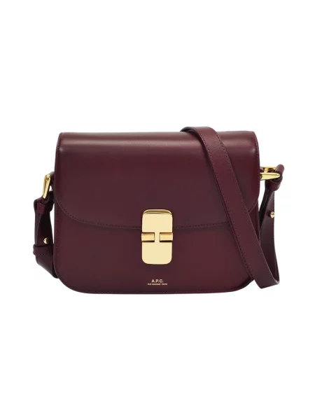 Torebka A.p.c. bordowa