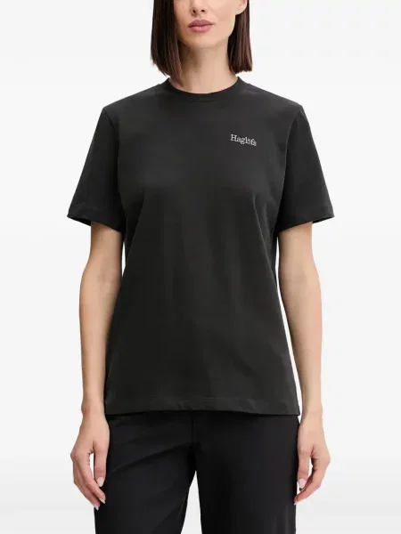 Tricou Haglöfs cu decolteu rotund negru