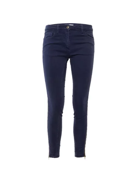 Blugi skinny Sandro skinny fit albastru