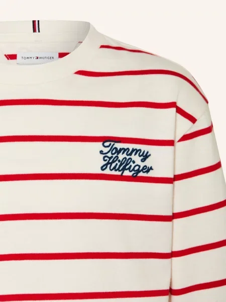 Tommy Hilfiger Koszulka Z Długim Rękawem weiss biała