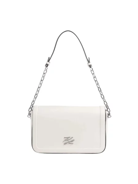 Torebka Karl Lagerfeld K/Autograph z autografem beżowa