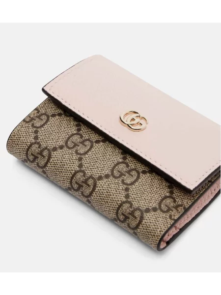 Portofel Gucci din piele roz