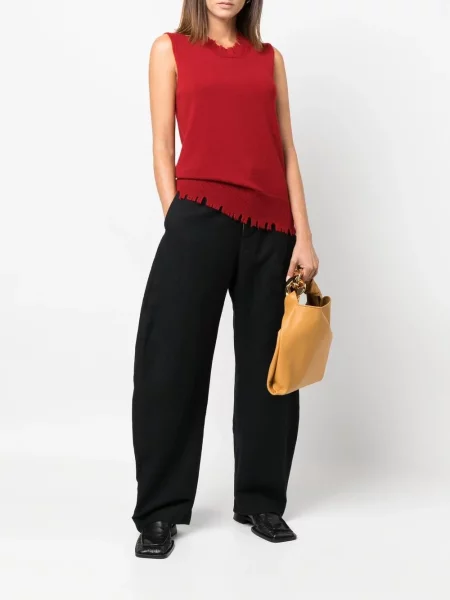 Pantaloni Uma Wang negru