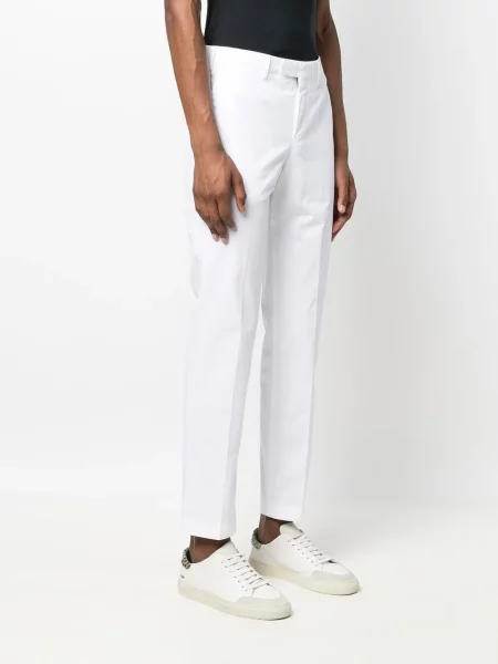 Pantaloni chino Pt Torino alb