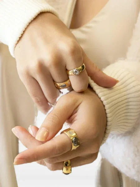 Prsten Nimo With Love žuta