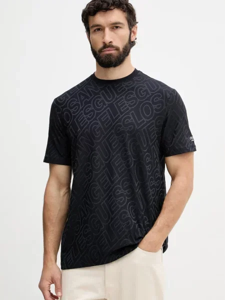 Guess tricou pentru bărbați albastru