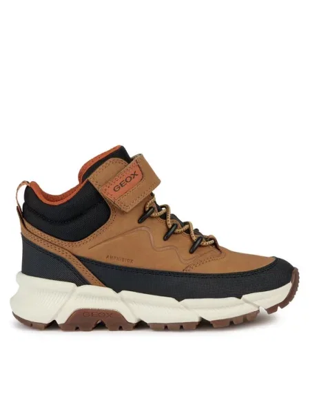 Geox Μπότες J Flexyper Plus Boy M κίτρινο