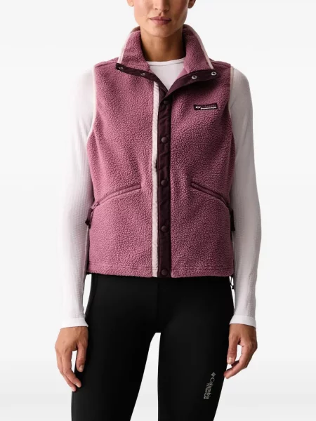 Vestă Columbia din fleece violet