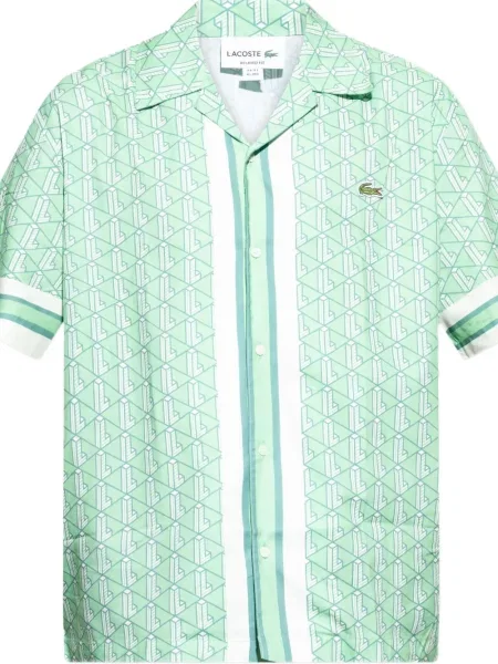 Риза Lacoste зелено