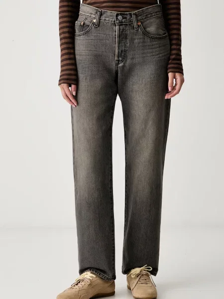 Levi's blugi regular pentru femei gri