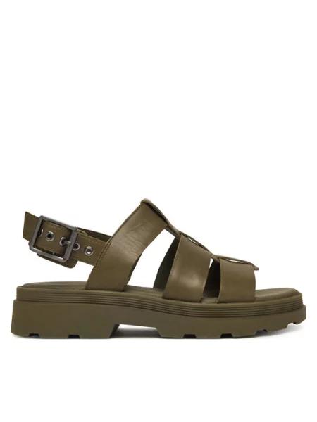 Sandály Clarks zelené