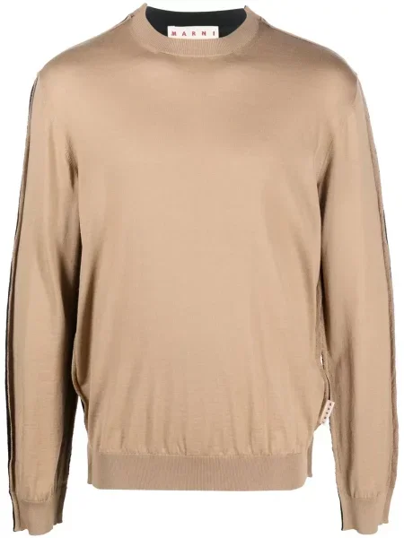 Svetr Marni s kulatým výstřihem černý