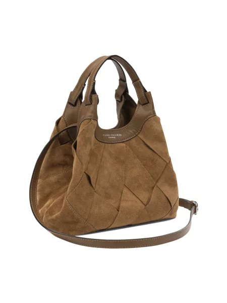 Torebka Gianni Chiarini skórzana brązowa