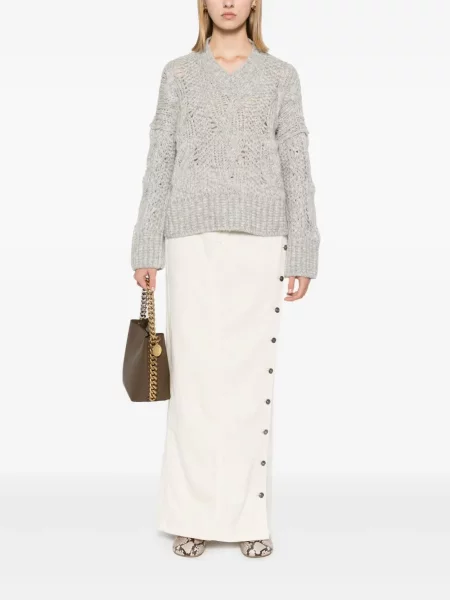 Sweter Ermanno Scervino chunky szary