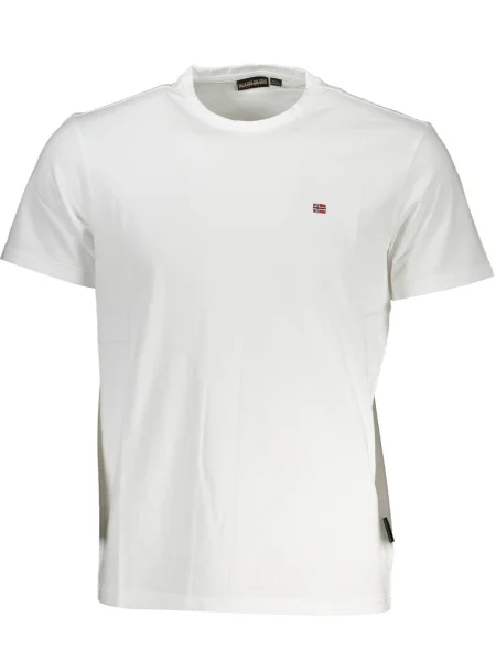 Tricou Napapijri scurt alb