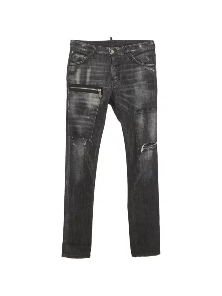 Blugi Dsquared2 zdrențuiți gri
