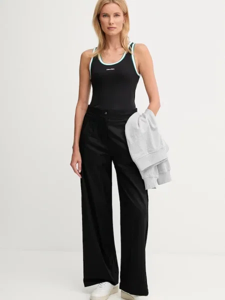 Calvin Klein Jeans hlače crna