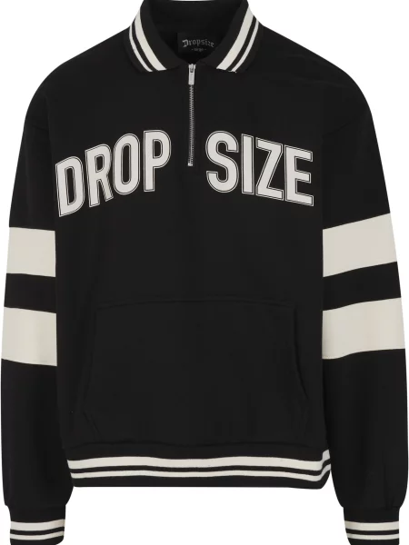Dropsize Mikina Heavy černá bílá