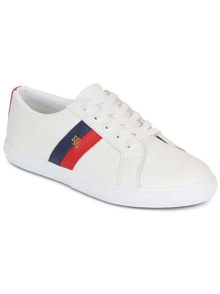 Top Lauren Ralph Lauren din dantelă alb