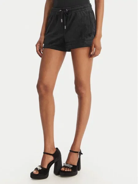 Juicy Couture Pantaloni scurți sport Tamia negru