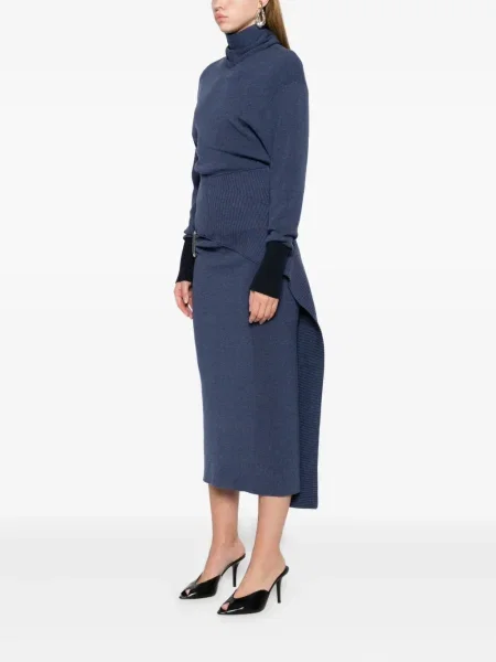Rochie Lanvin de costum albastru
