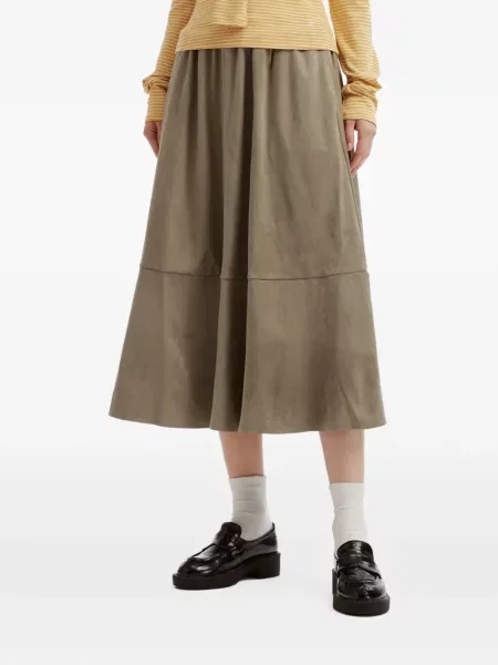 Fustă midi Tout A Coup verde