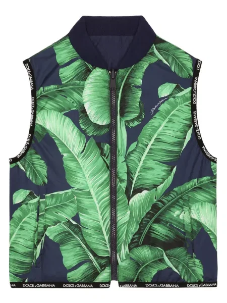 Kamizelka dziecięca Dolce And Gabbana zielona
