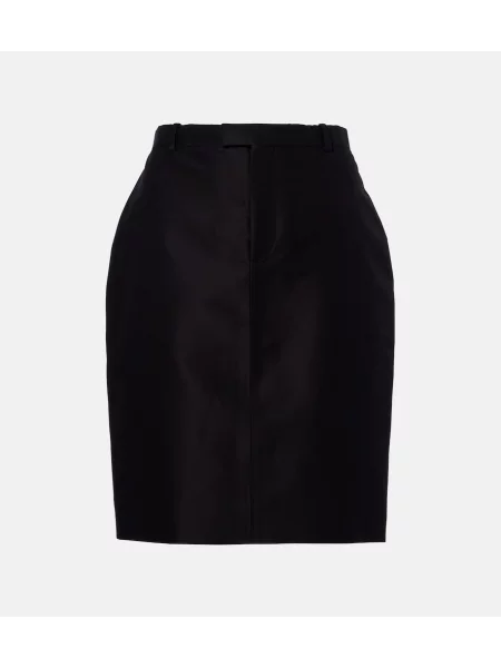 Fustă Gucci de mătase negru