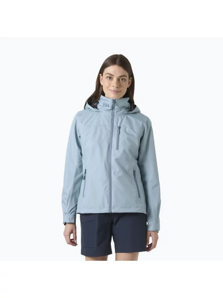 Geacă de navigație pentru femei Helly Hansen Crew Hooded windy blue albastru