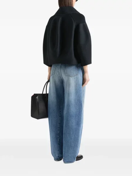 Decupat geacă Givenchy negru